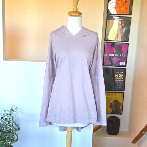 🏷️Bryn Walker Oversized Mauve Relaxed Fit Hoodie 2X - Picture 2 of 8